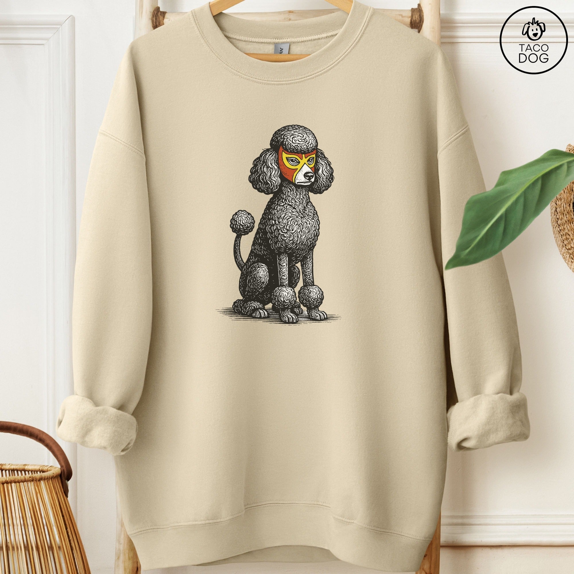 Poodle Luchador Sweatshirt