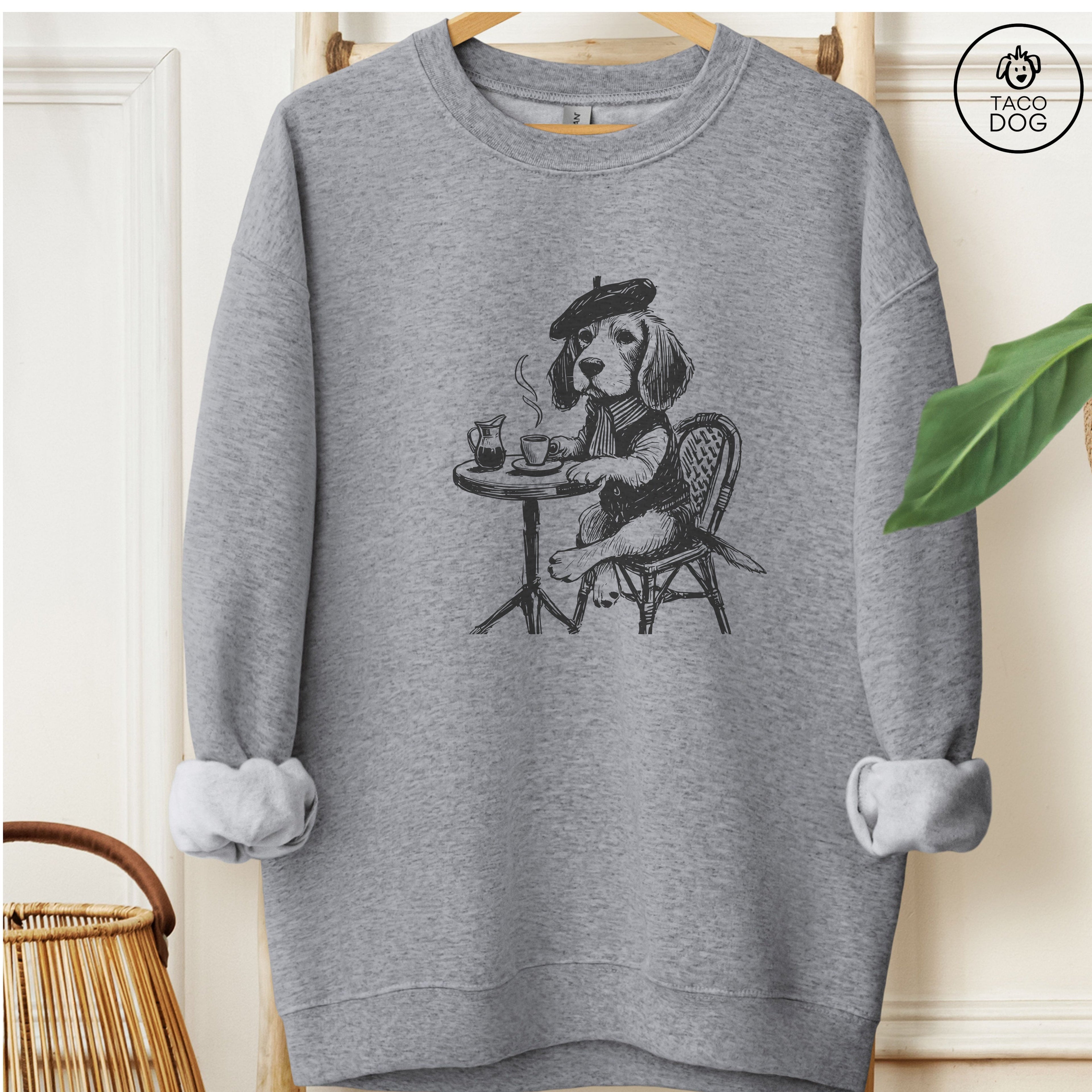 Beagle Paris Espresso Sweatshirt