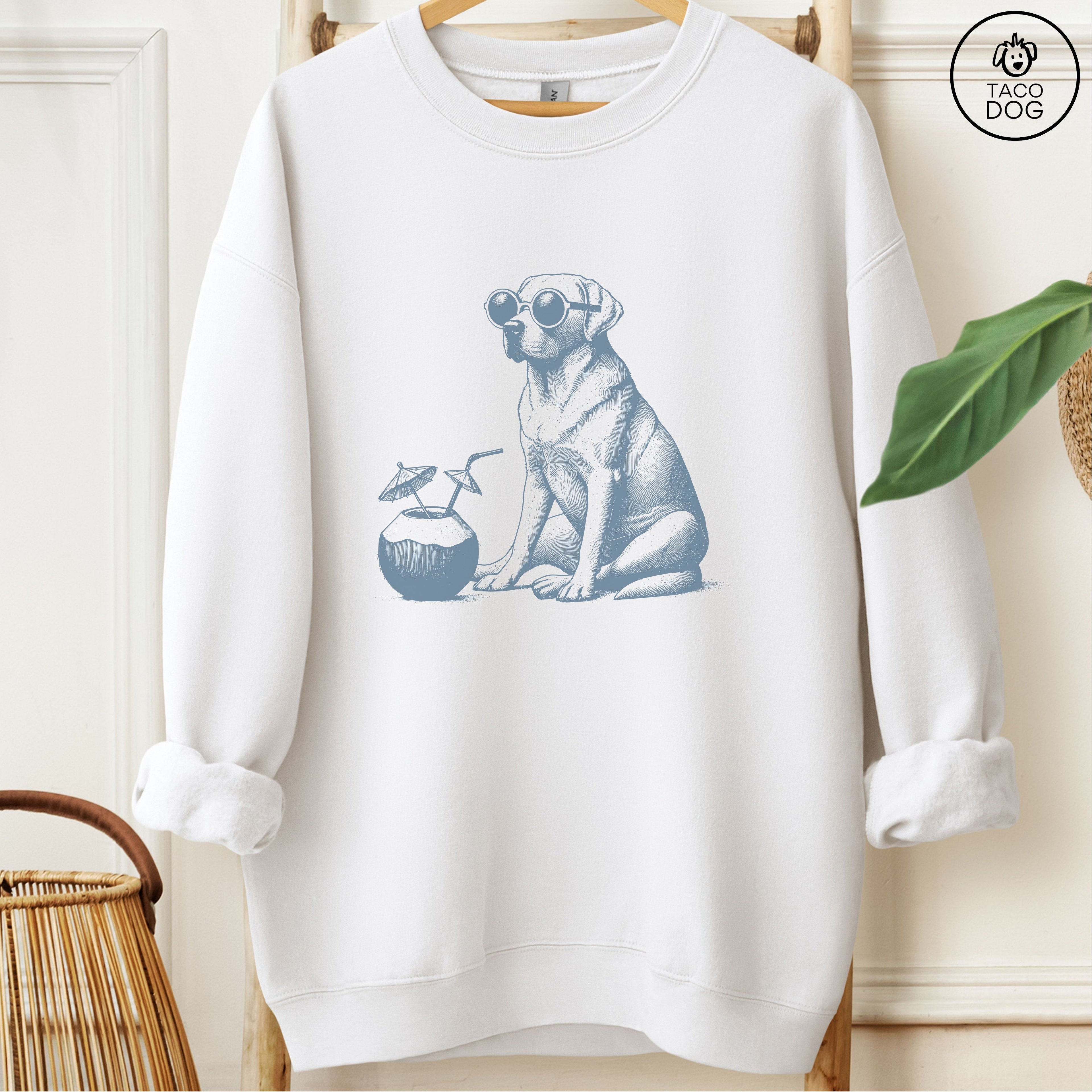 Labrador Retriever Lab Vacation Sweatshirt