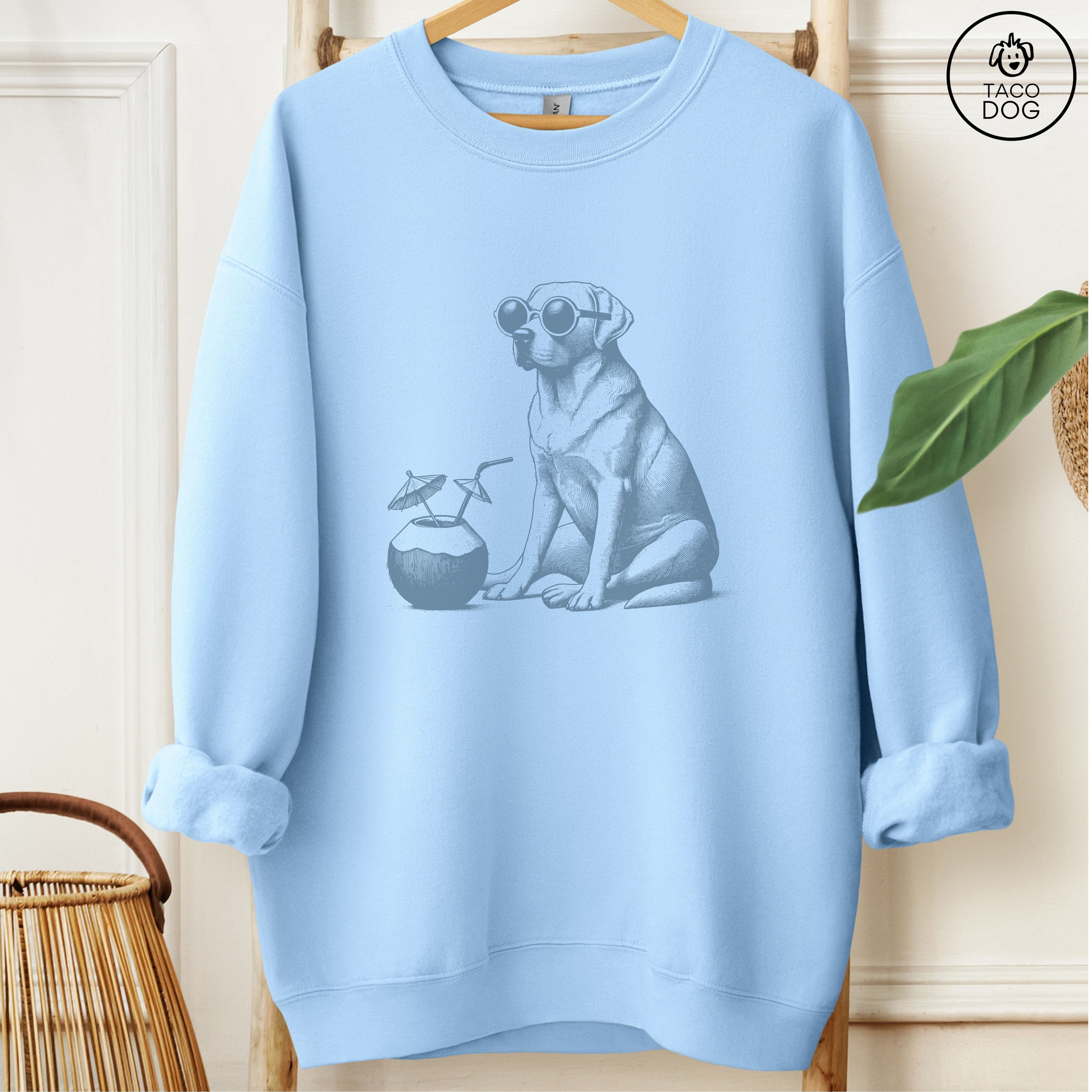 Labrador Retriever Lab Vacation Sweatshirt