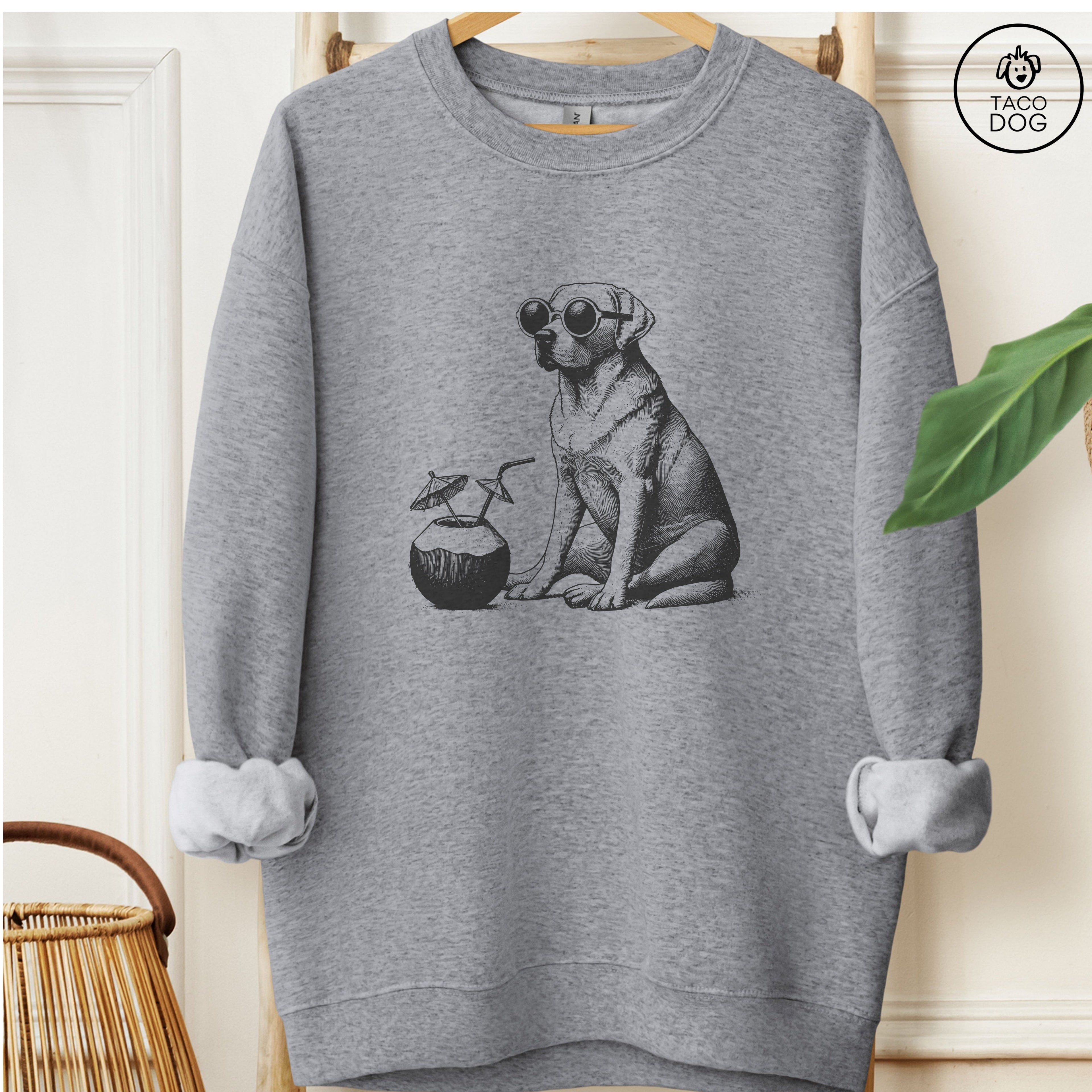 Labrador Retriever Lab Vacation Sweatshirt