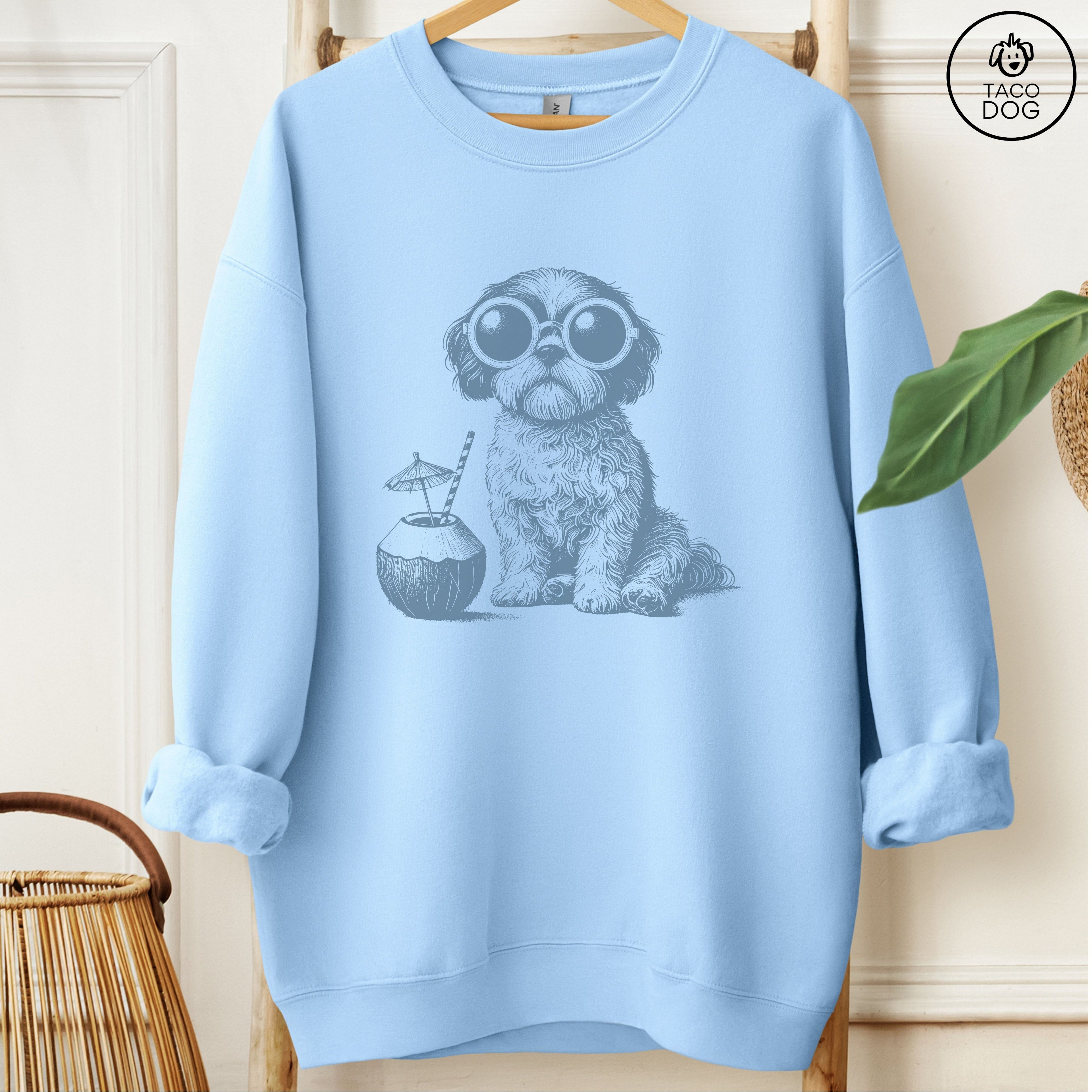 Shih Tzu Vacation Sweatshirt