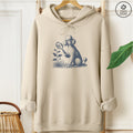 Poodle Botanist Flower Hoodie