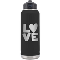 Love 32 oz Water Bottle | Black