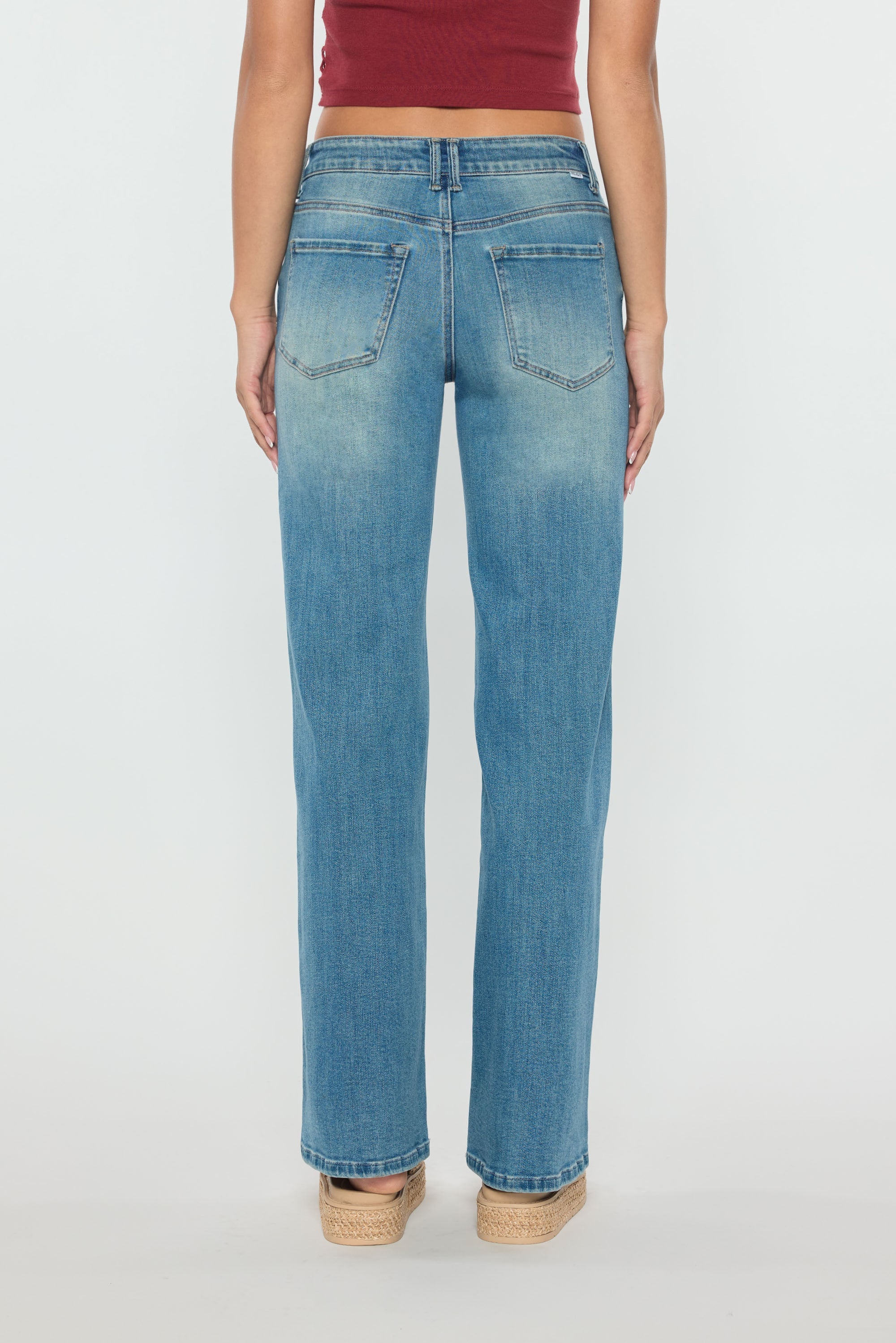 High Rise Wide Leg