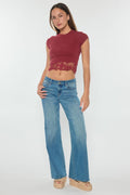 High Rise Wide Leg