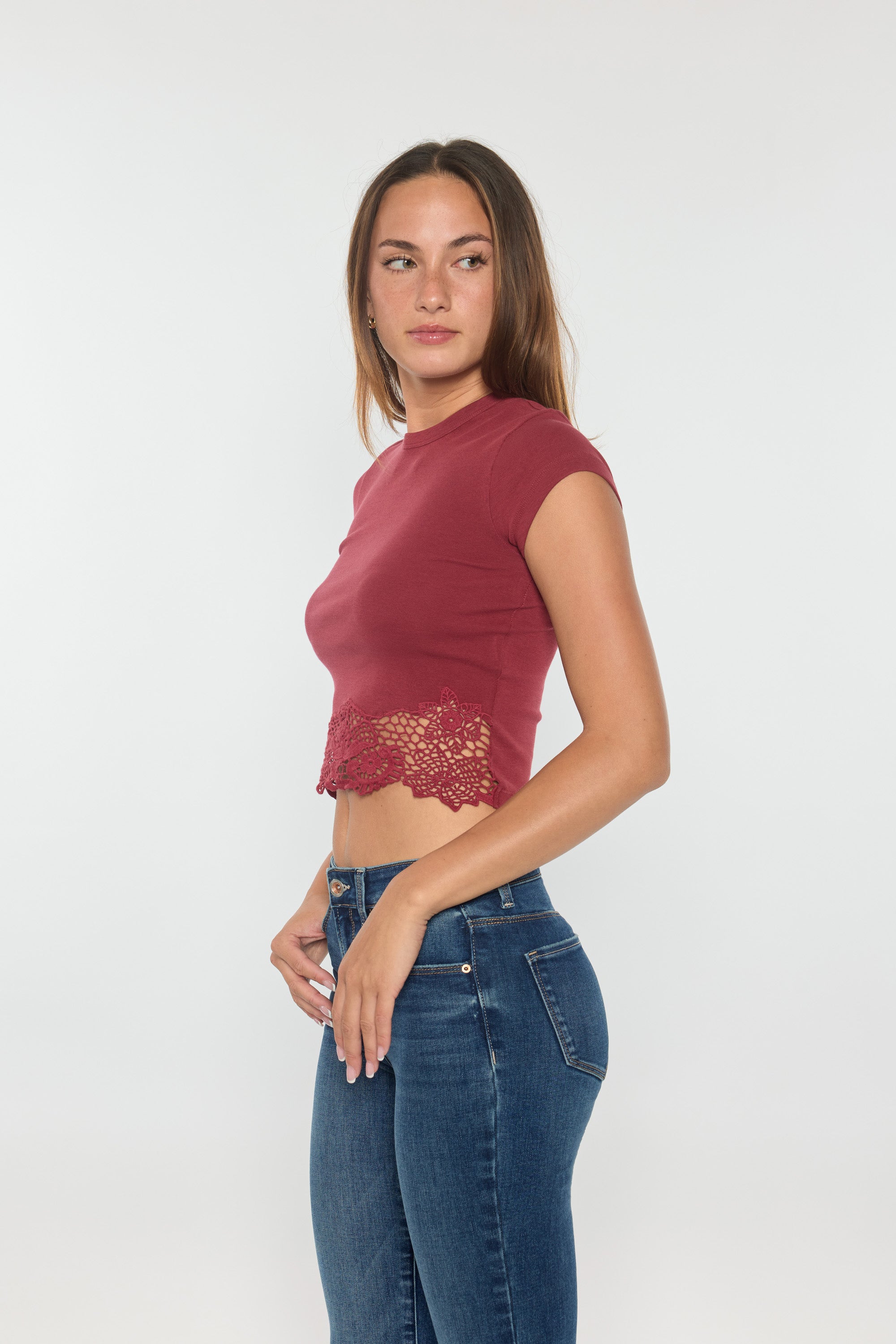 High Rise Hip Padded Bootcut