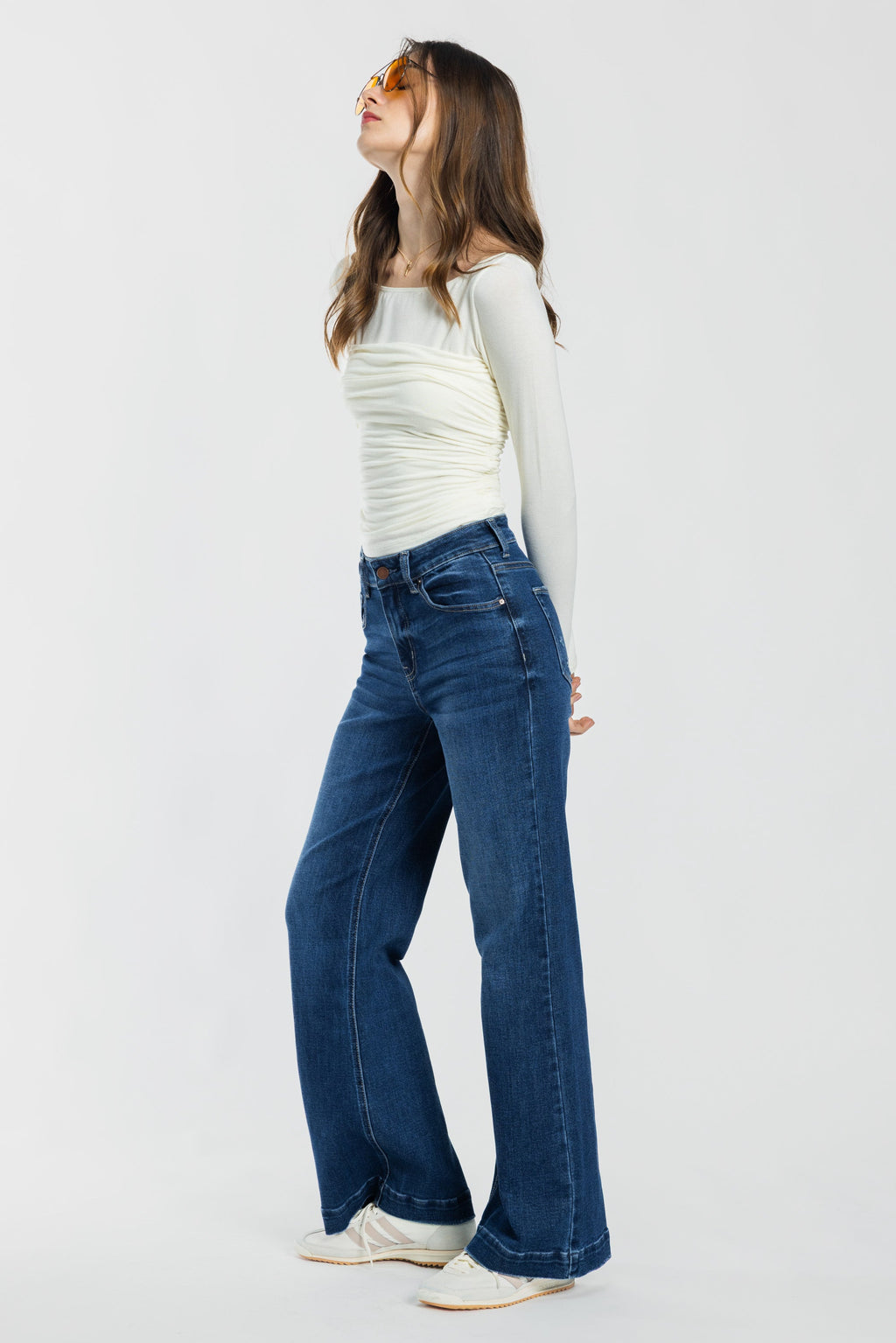 High Rise Wide Leg