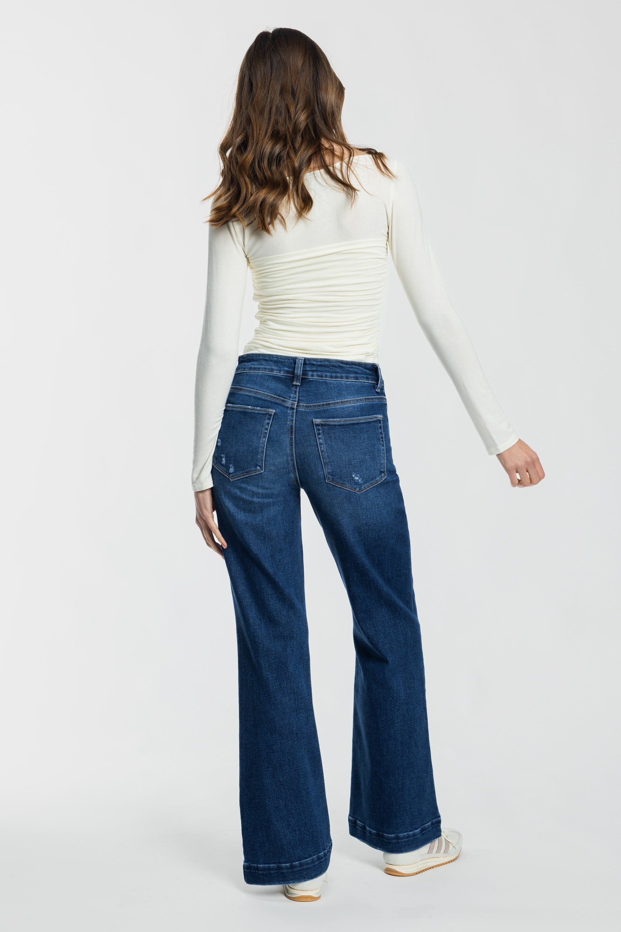 High Rise Wide Leg