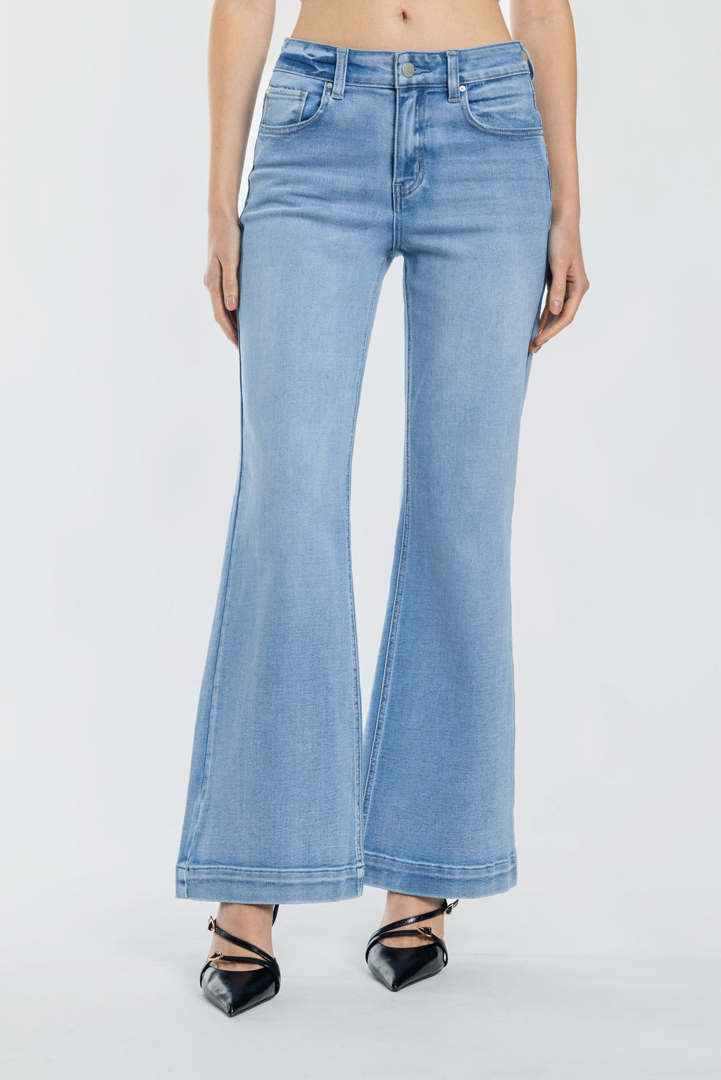 High Rise Wide Leg