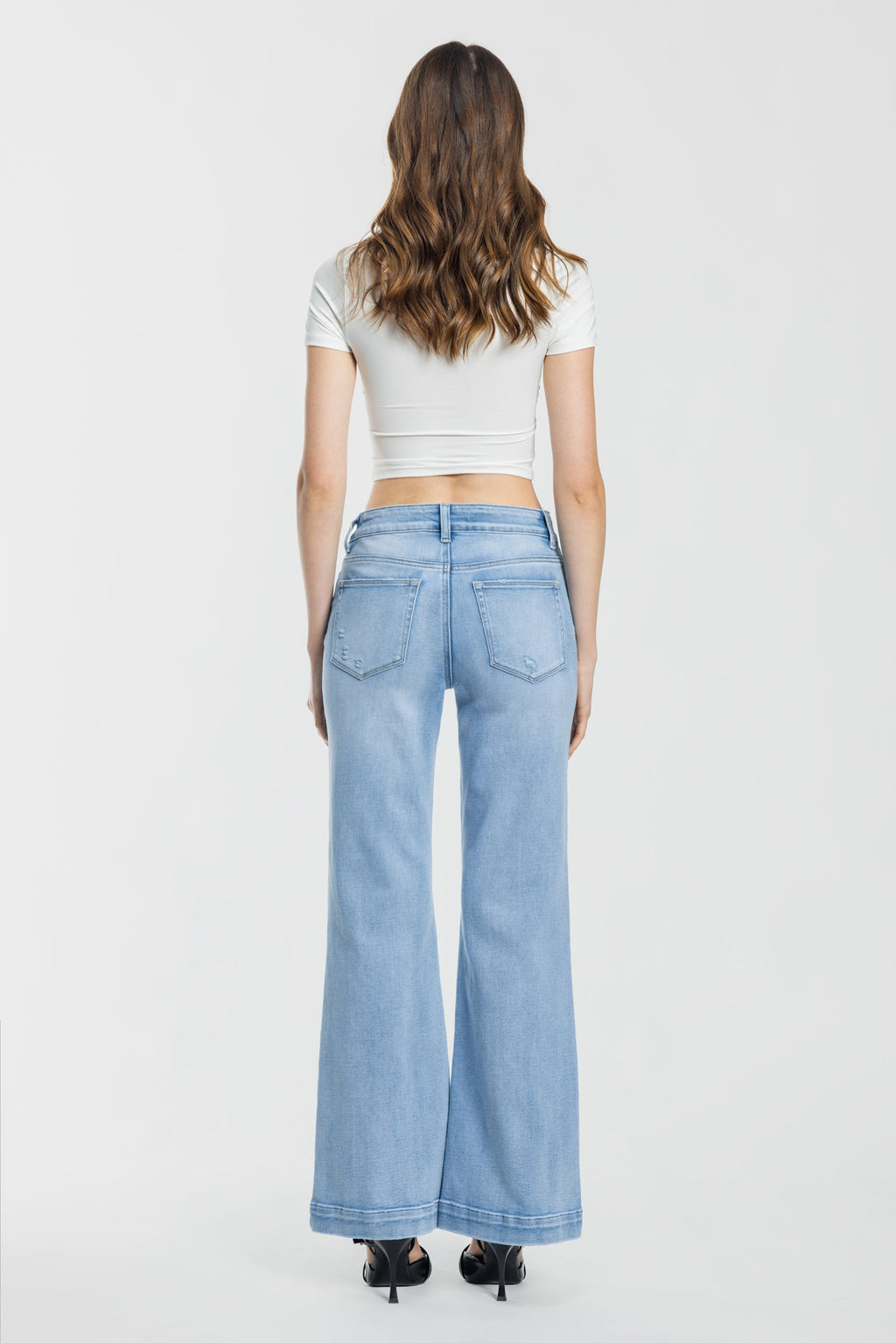 High Rise Wide Leg