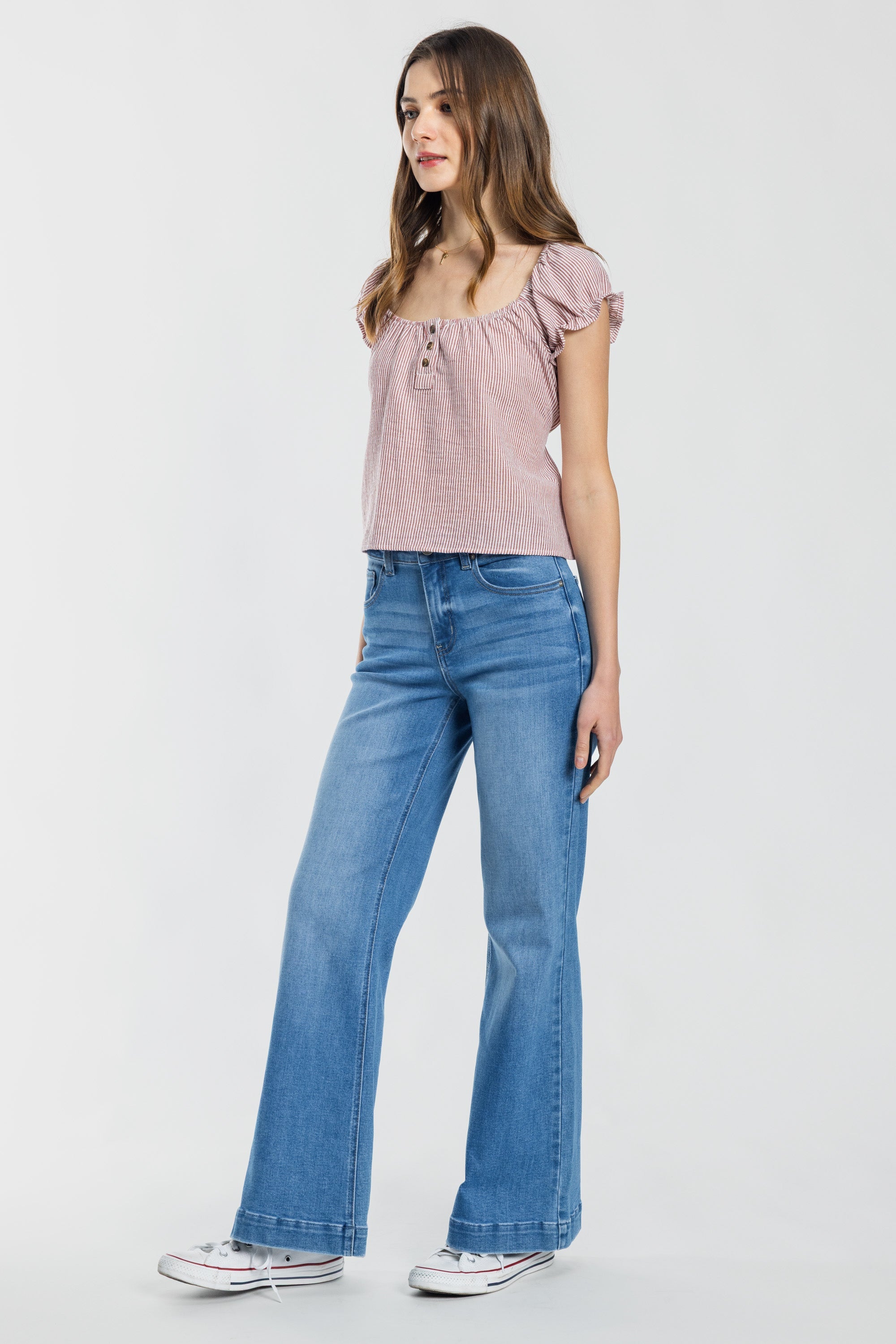 High Rise Wide Leg