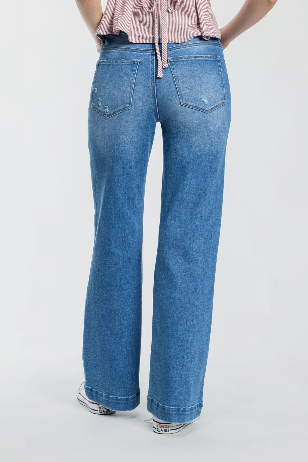 High Rise Wide Leg