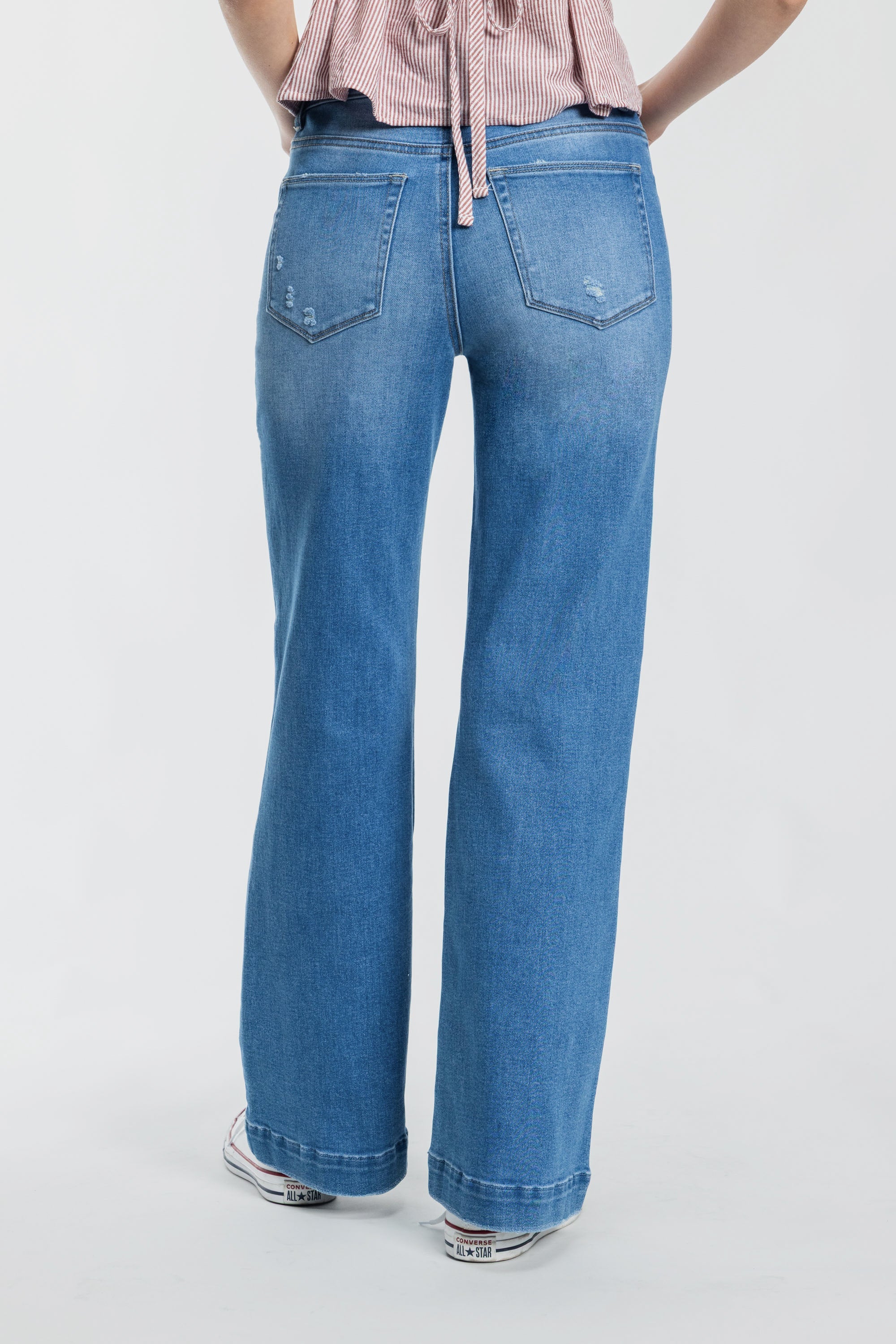 High Rise Wide Leg