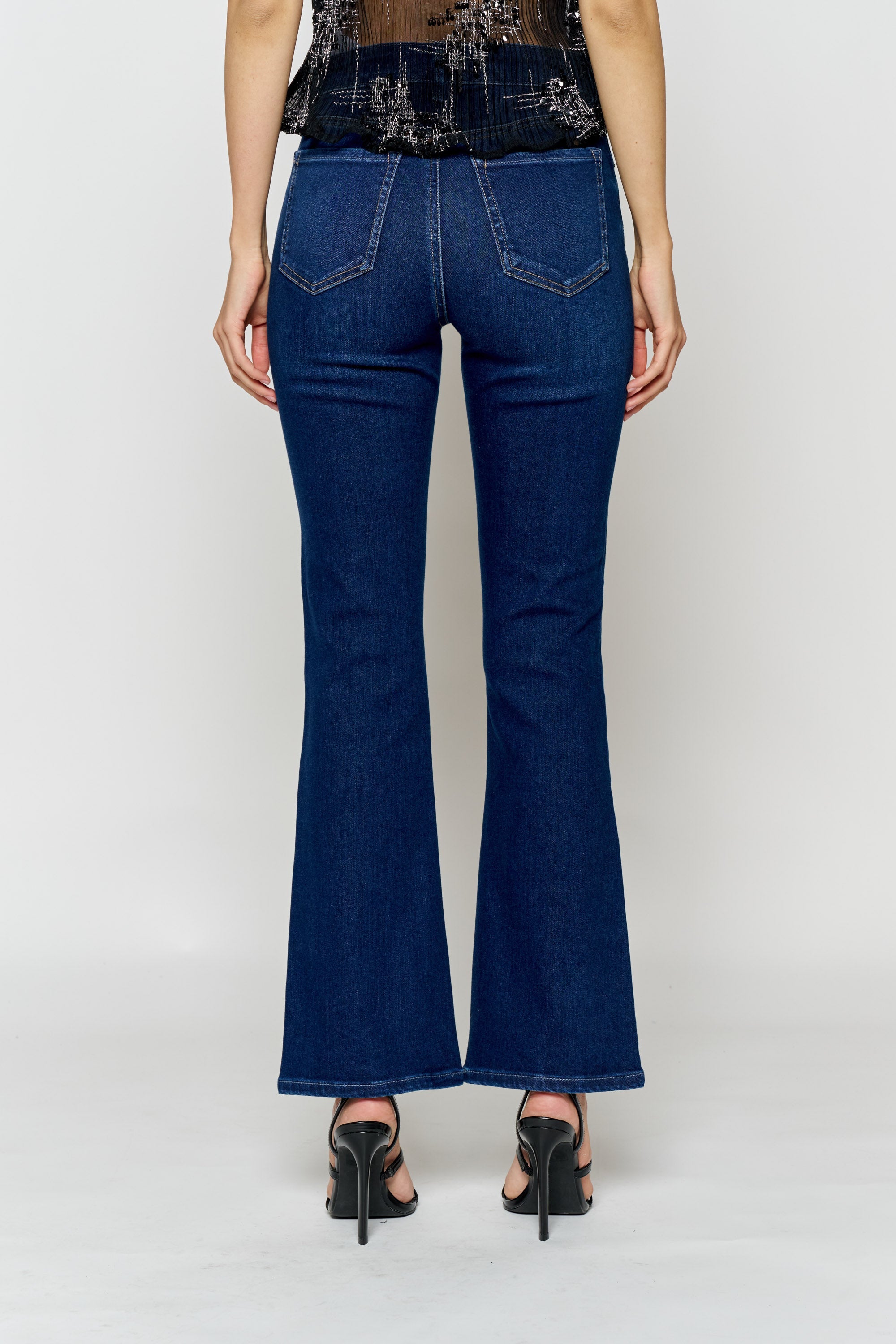 High Rise Slim Bootcut