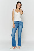 High Rise Slim Bootcut