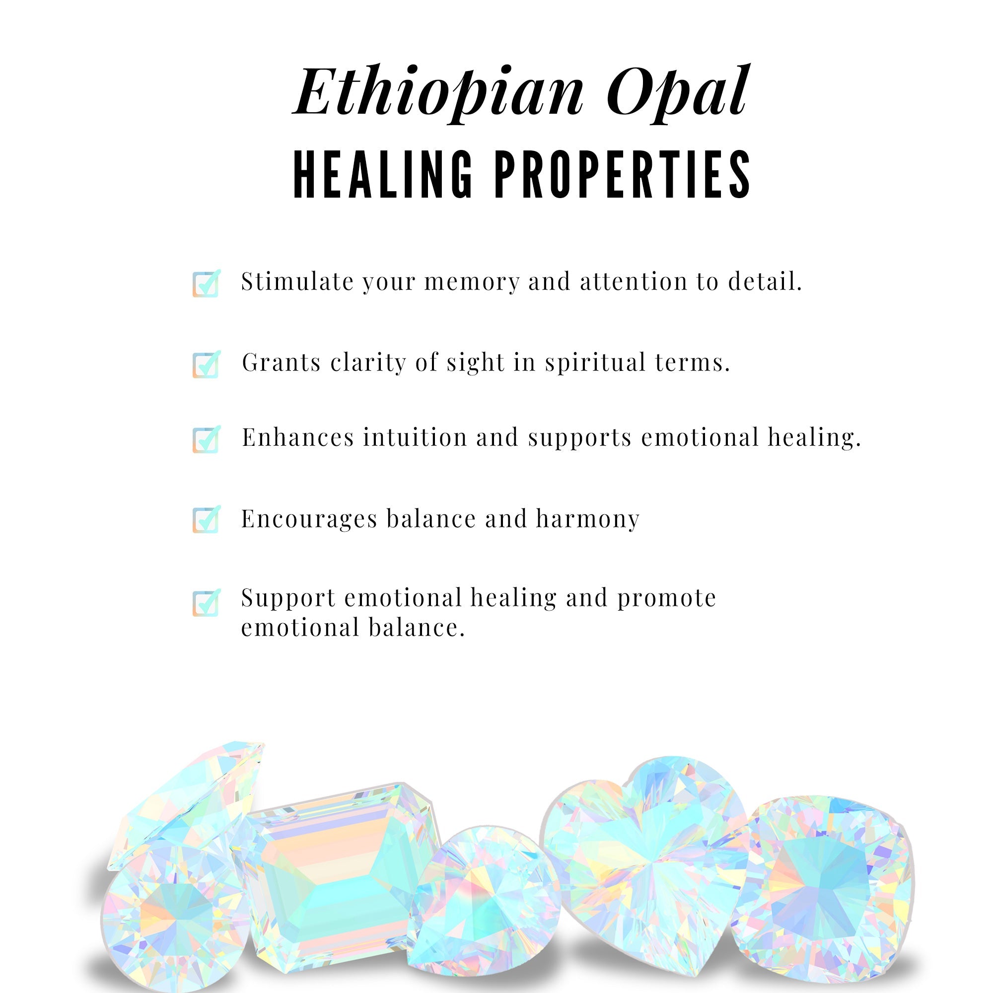 Certified Natural Ethiopian Opal Cushion Cut Engagement Ring with Wedding Band