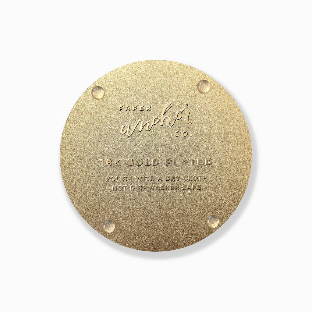 Cool Desert Gold Drink Coasters