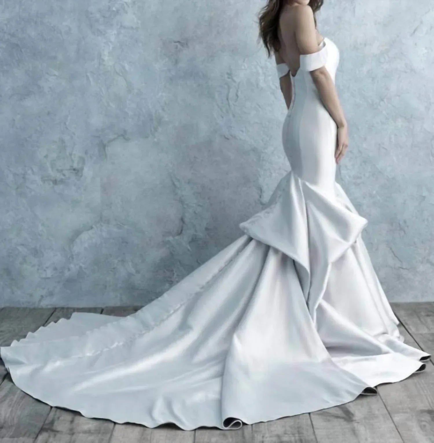 Off The Shoulder Wedding Dress