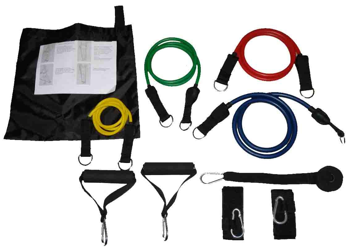 Workoutz Resistance Tubing Kit (11 Pieces)